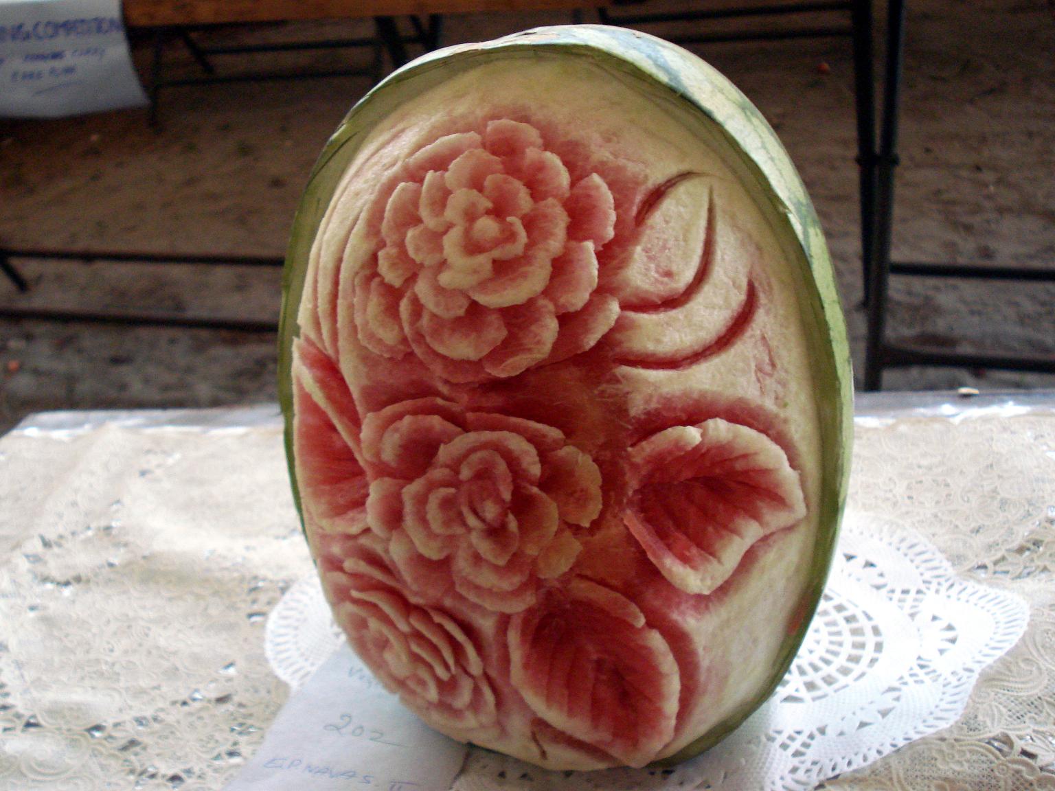 CERTIFICATE IN FRUIT CARVING
