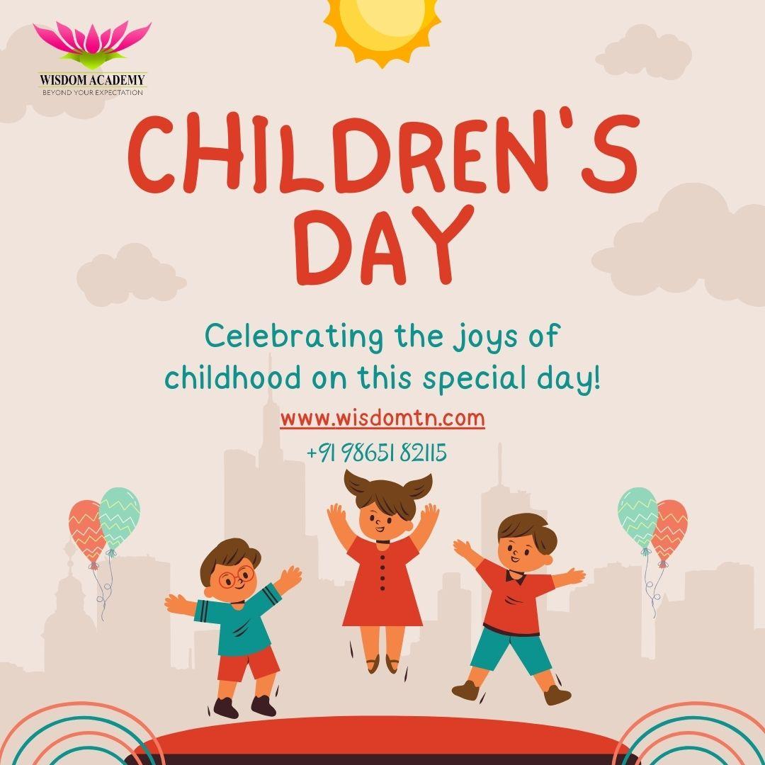 Wish you a happy children's day. 